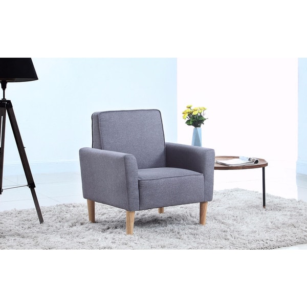shop mid century modern fabric living room armchair - free shipping