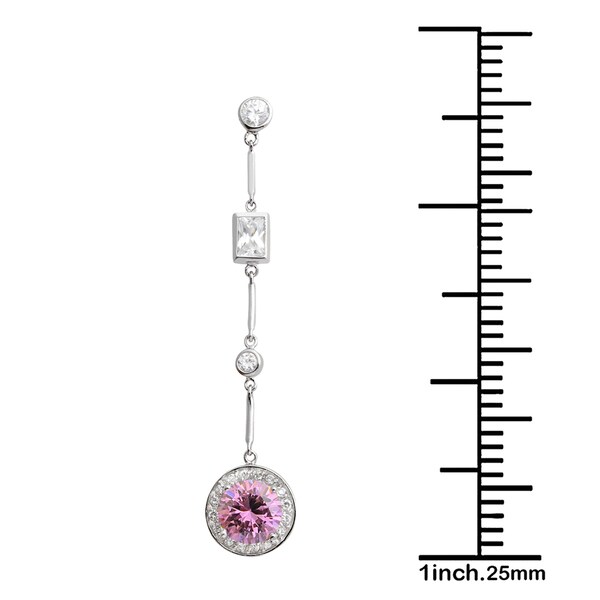 Solid 925 Sterling Silver 6x4 Oval CZ Cubic Zirconia Stud Earrings 4mm x 6mm