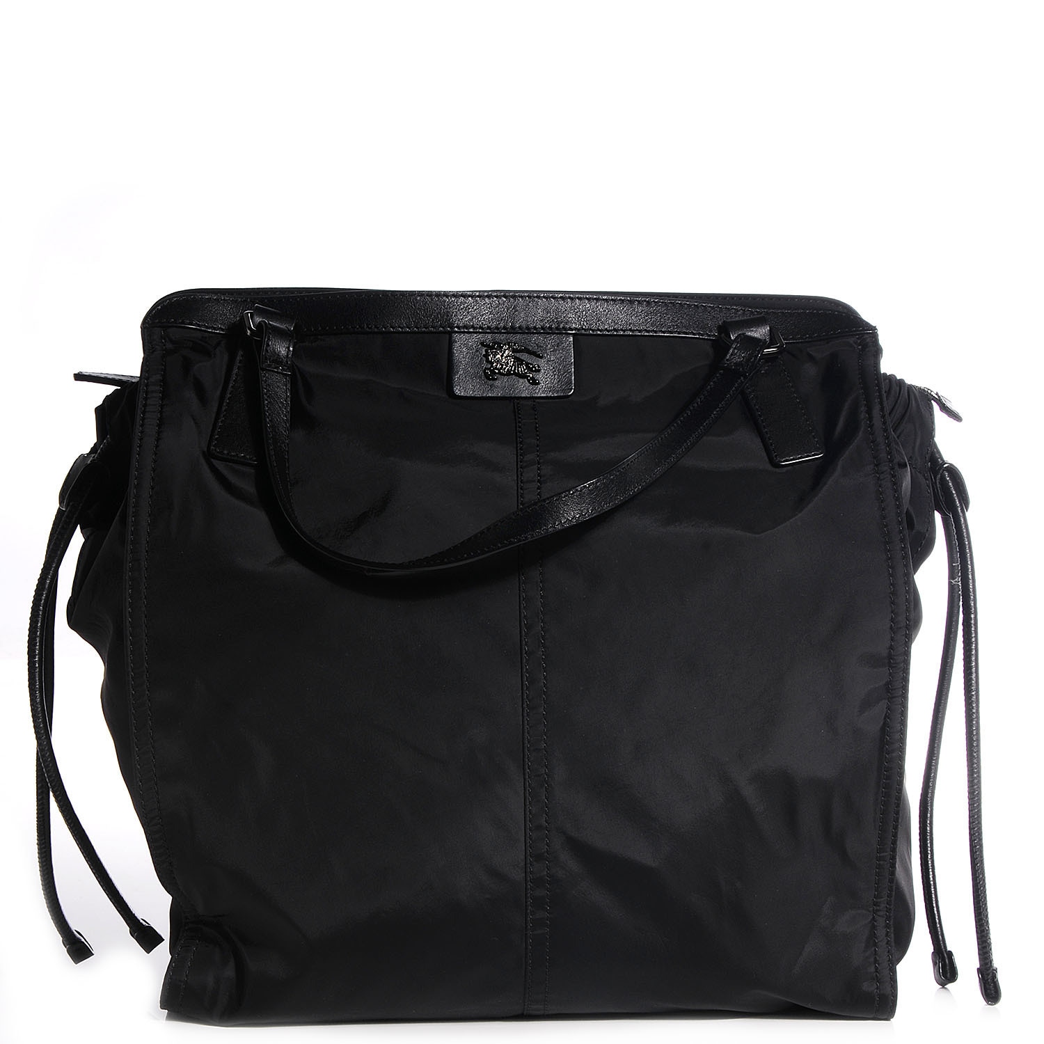Burberry Buckleigh Black Nylon Tote Bag 