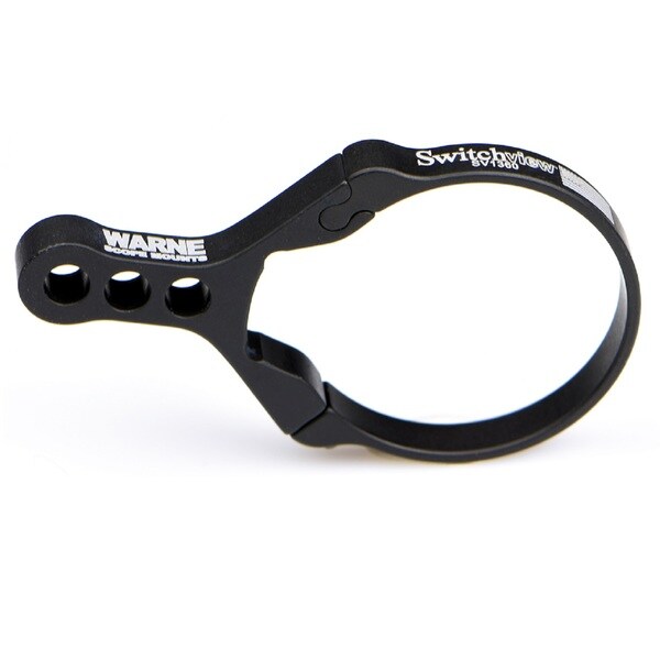 Warne Black Aluminum Weaver