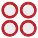 preview thumbnail 2 of 3, Pfaltzgraff Kenna Red 16PC DW Set, Service for 4