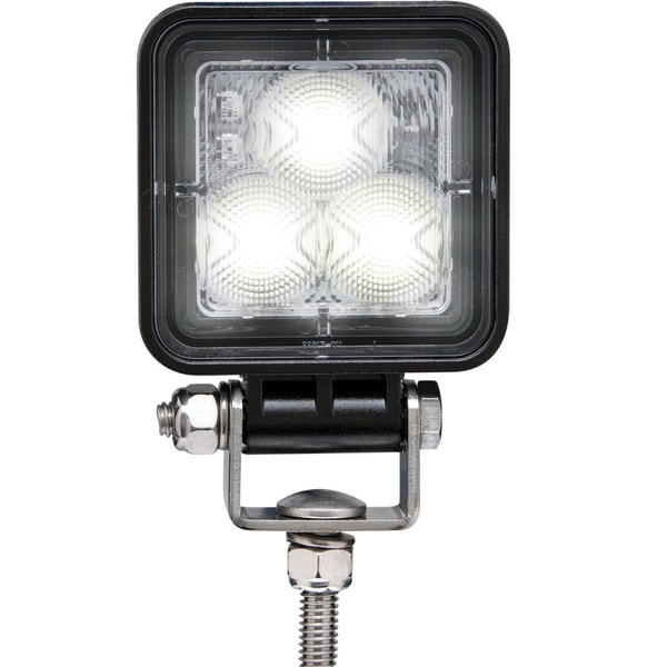 Optronics Opti-Brite Black Stainless Steel LED Work Light