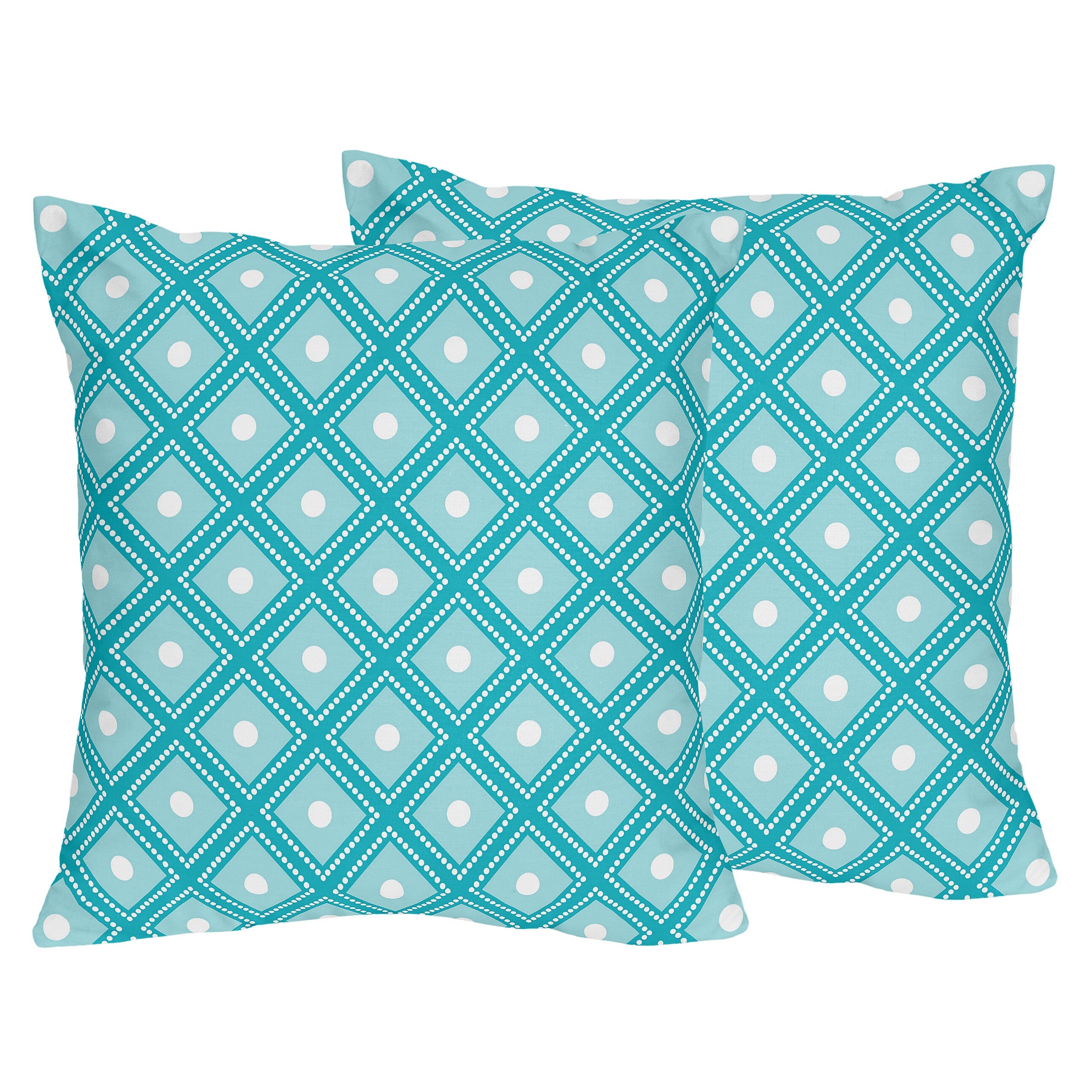 turquoise accent pillows