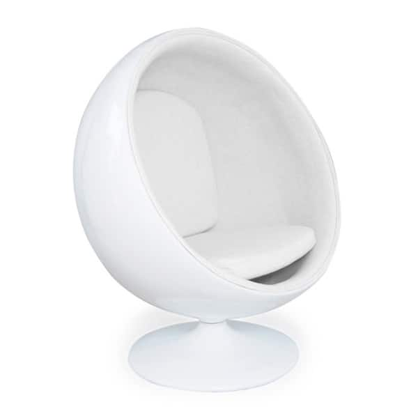 Fiberglass Egg Pod Chair Unique Style Eero Aarnio Egg Ball Chair - China Egg  Chair, Egg Ball Chair