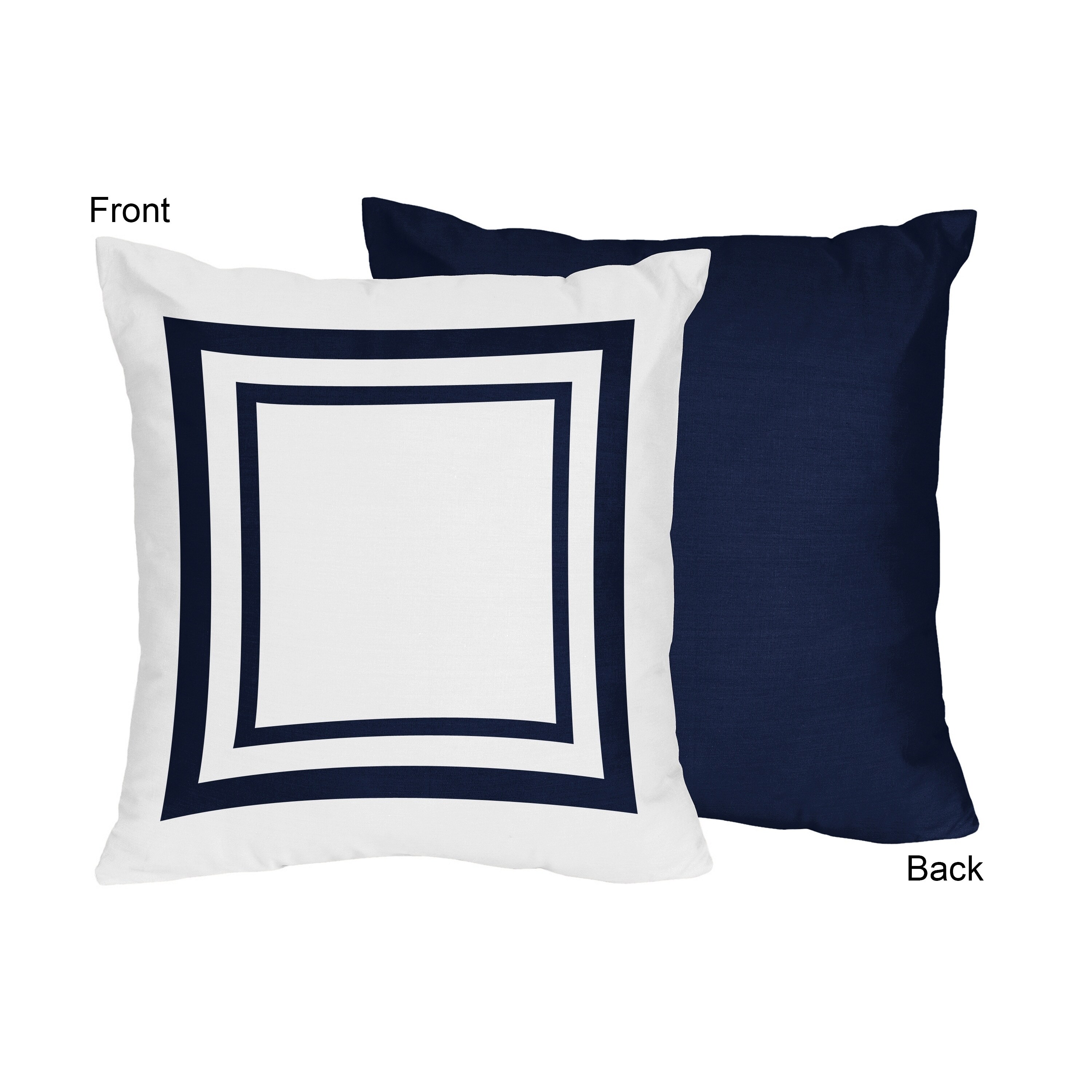 Shop Sweet Jojo Designs Anchors Away Collection Navy White 18 Inch