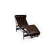 Kardiel Gravity Chaise Lounge with Top-Grain Leather Upholstery - Free