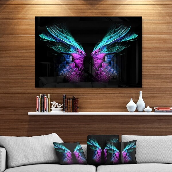 Abstract Tapestry Coat of Arms Wings Print Wall Hanging Decor 