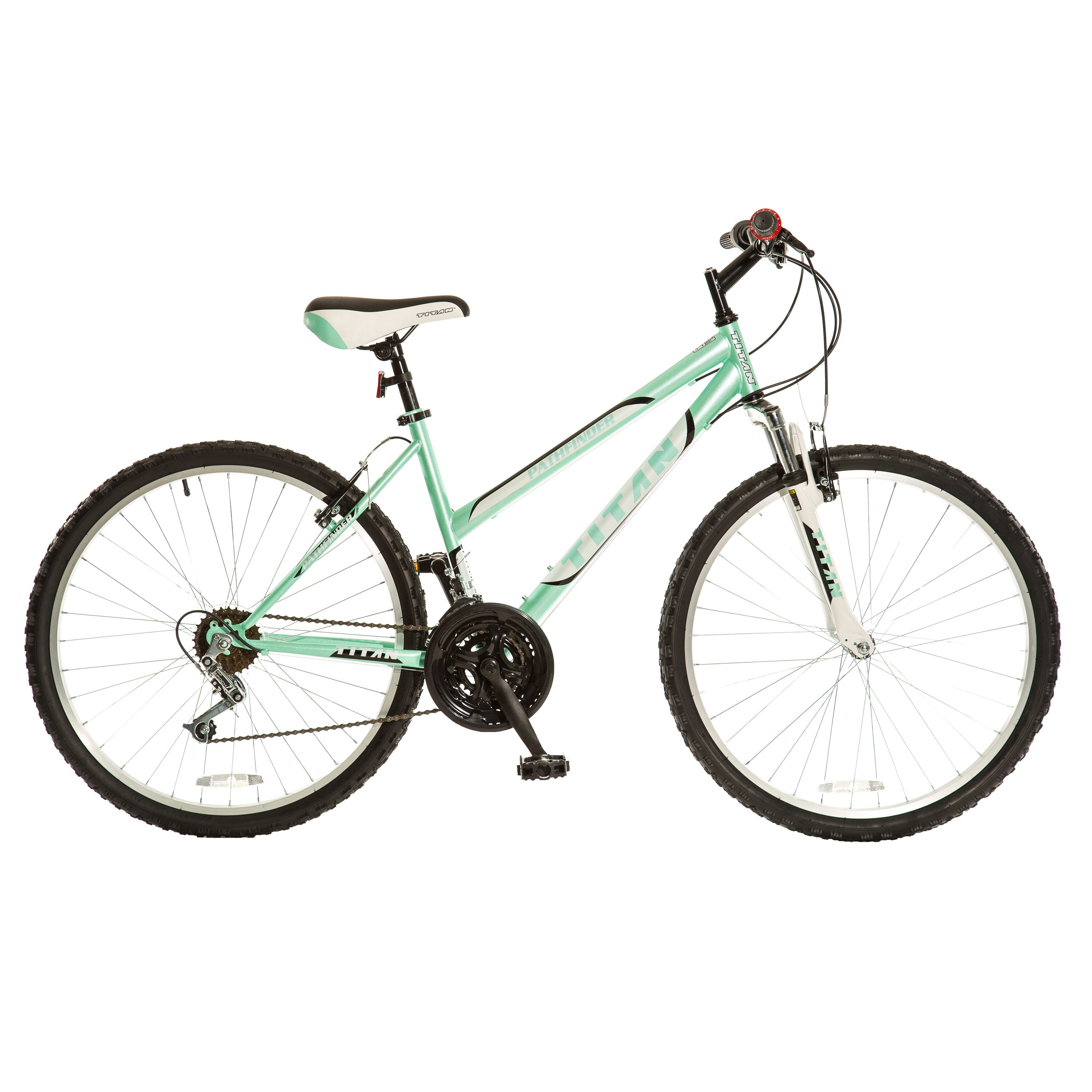 mint colored bike