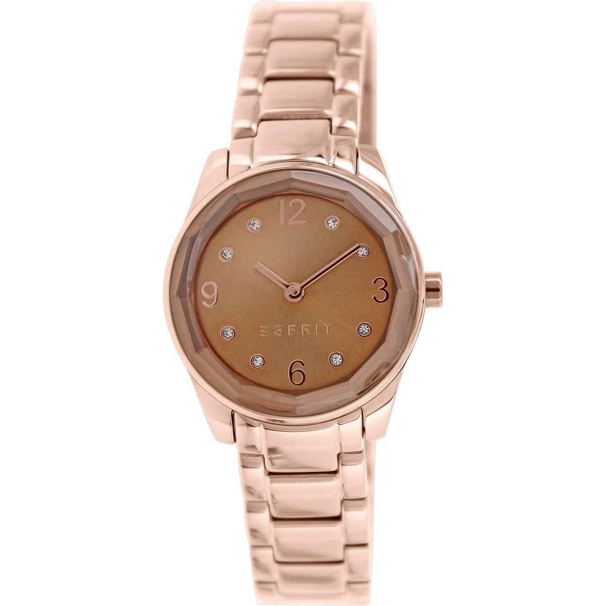 esprit ladies watch rose gold