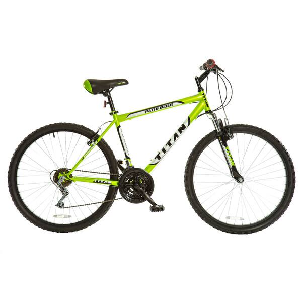 lime green mountain bike