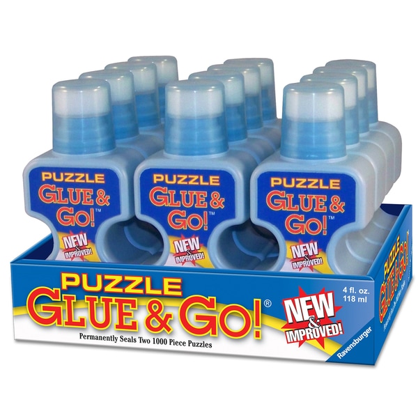 Ravensburger 17932 4 Oz Glue & Go Puzzle Glue
