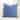 SIScovers Woolly Blue/ Orange Polyester Accent Pillow