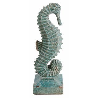 resin seahorse figurine