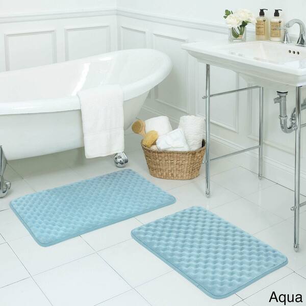 Shop Massage Memory Foam 2 Piece Bath Mat Set With Bouncecomfort