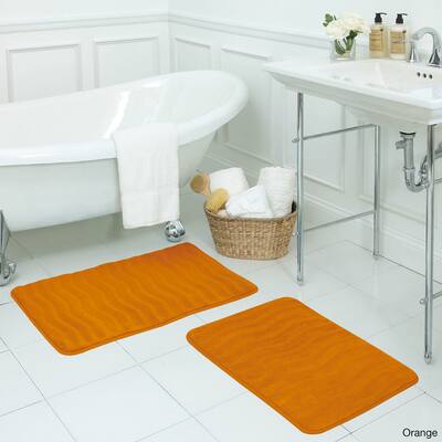 Orange Memory Foam Bath Mats Rugs Find Great Bath Linens