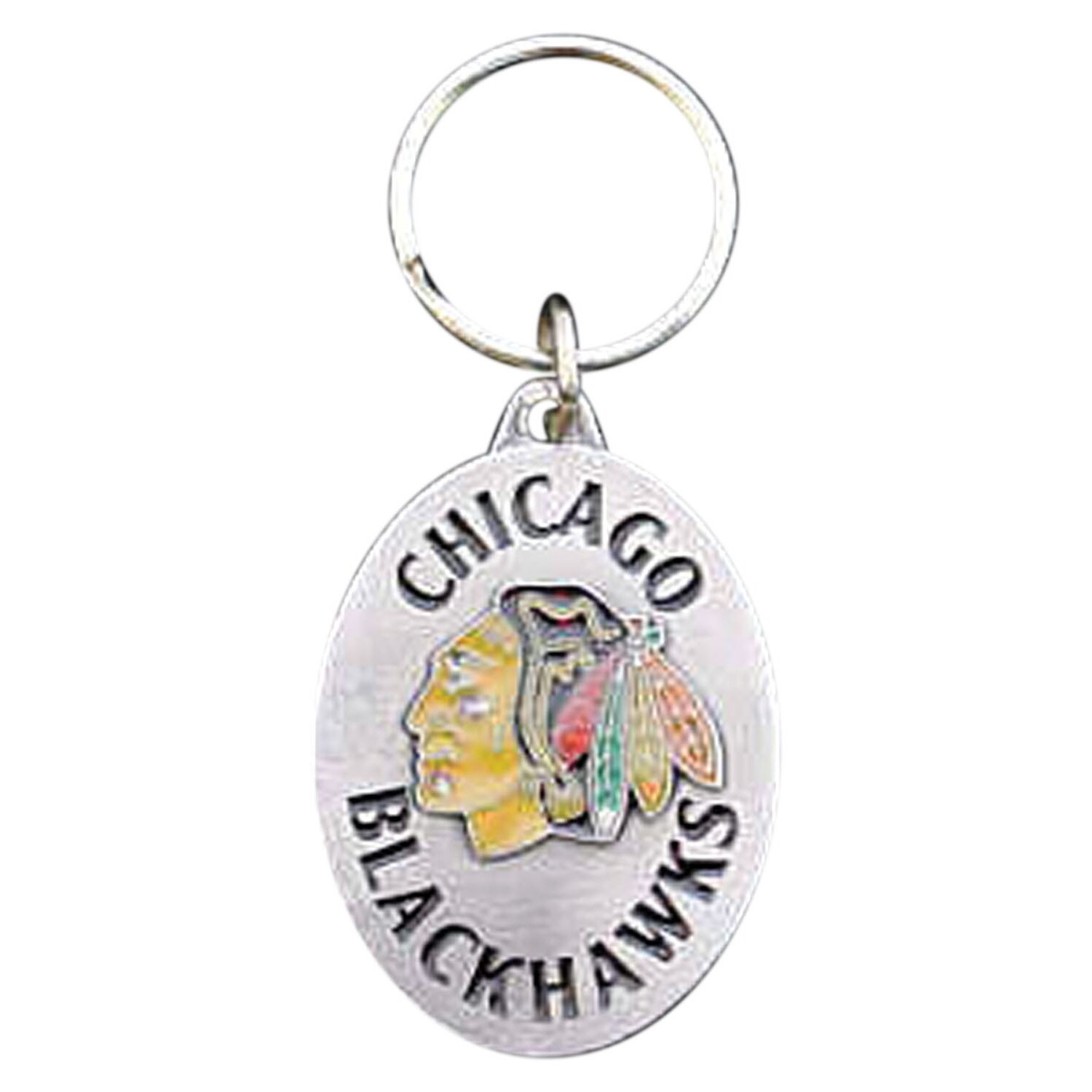 New Chicago Blackhawks Logo Hockey Keychain NHL Licence Product *Free Shipping
