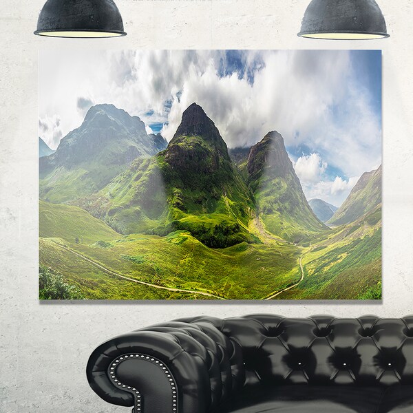 Landscape Art Landscape Glossy Metal Wall Art Free Shipping Today