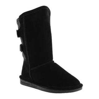 bearpaw boshie boots black