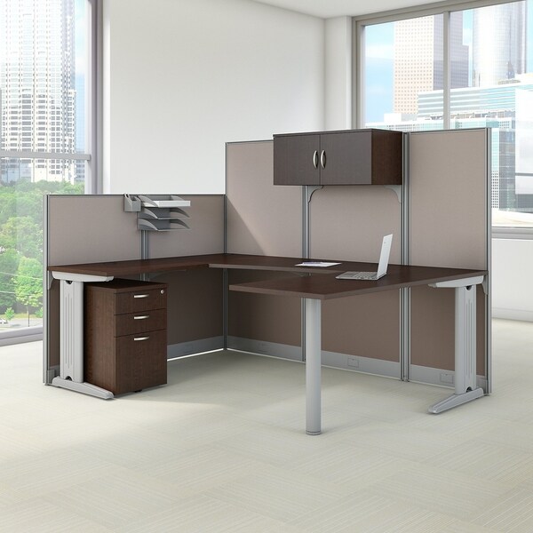 Shop Bush Business Furniture Office in an Hour 89W x 65D U Shaped ...