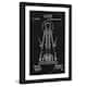 Marmont Hill - Handmade Edison Light 1881 Black Paper Framed Print - On ...