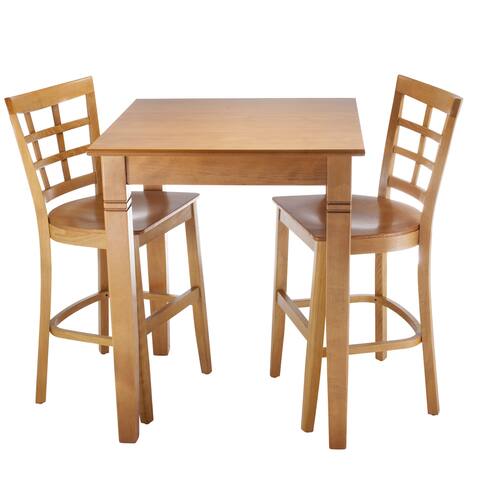 Window Pane Pub Set 3 Piece