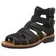 Cat by Caterpillar Women's Cassell Black/Grey/Brown Leather Sandals ...