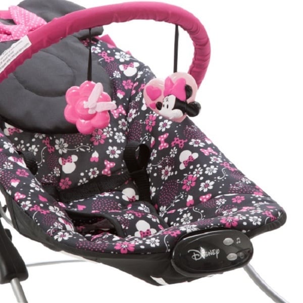 minnie mouse snug fit folding bouncer