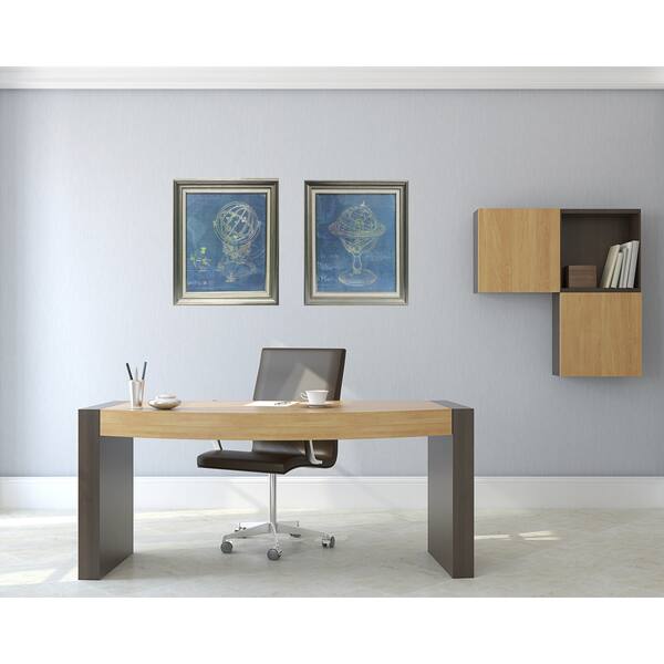 Urban Designs World Globe 2 Piece Home Office Framed Urban Designs World Globe 2 Piece Home Office Framed