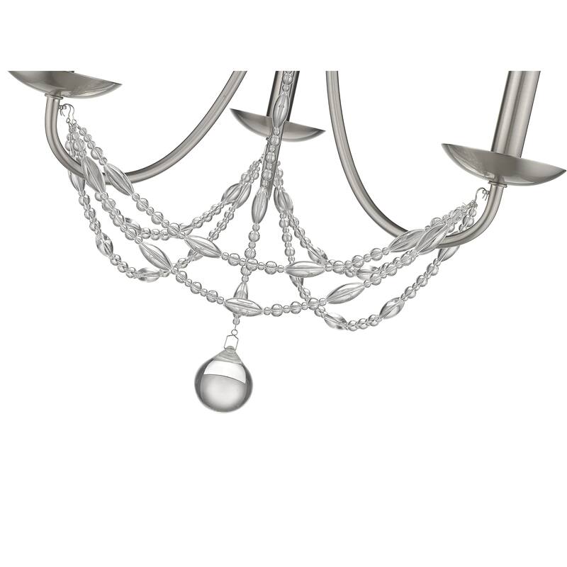 Gracewood Hollow Makhalisa 3-light Mini Crystal Chandelier