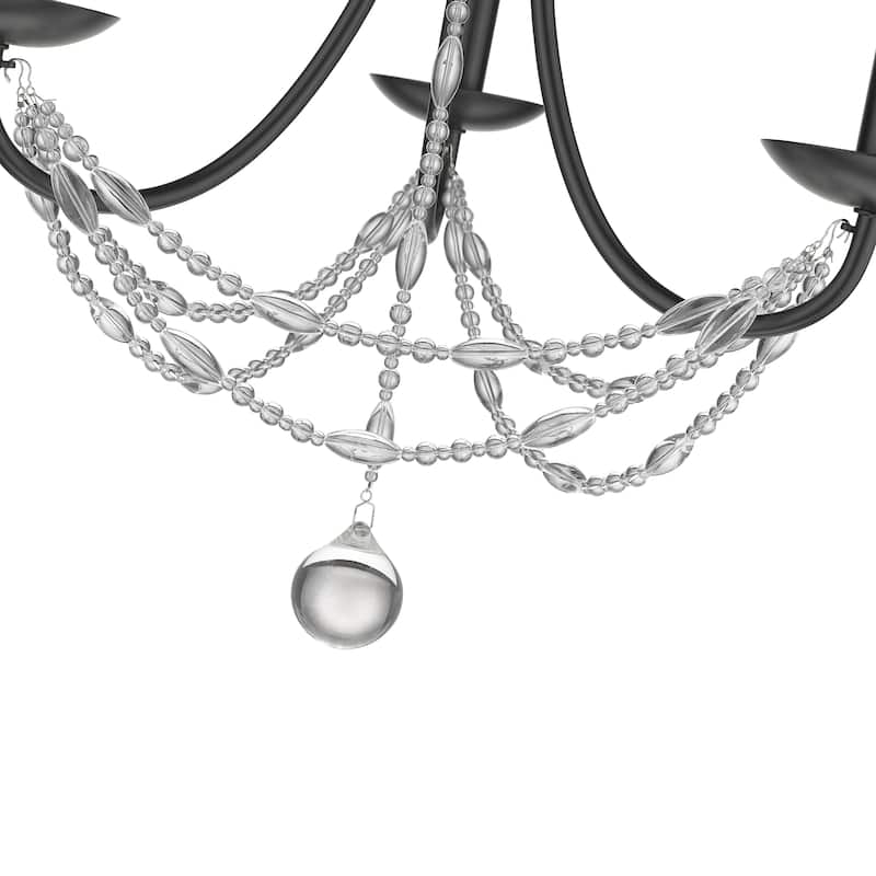 Gracewood Hollow Makhalisa 3-light Mini Crystal Chandelier