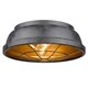 preview thumbnail 4 of 2, Golden Lighting's Bartlett Black Patina Steel Mini Pendant Light Fixture