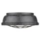 preview thumbnail 1 of 2, Golden Lighting's Bartlett Black Patina Steel Mini Pendant Light Fixture