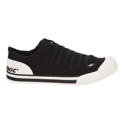 Women's Rocket Dog Joint Slip On Black 8A Canvas Free Shipping On