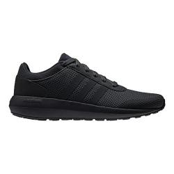 Men's adidas NEO Cloudfoam Race Sneaker Black/Black/Black - Overstock -  12780303