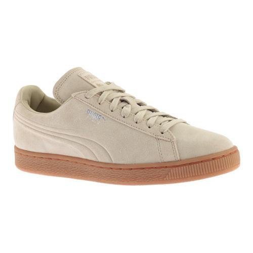 khaki suede gum