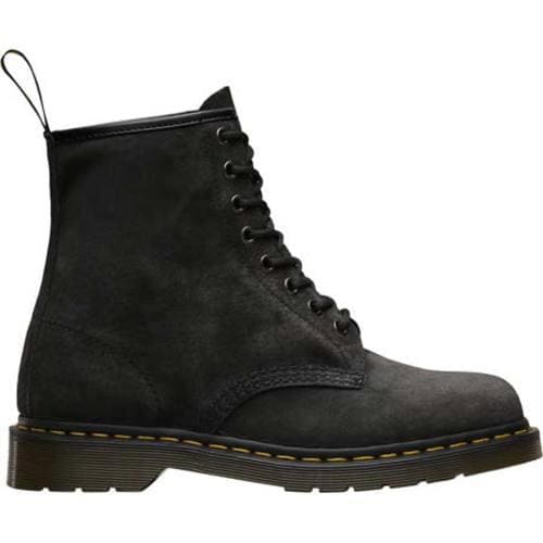 dr martens graphite grey suede