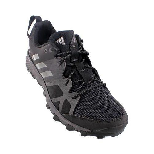 Men's adidas Kanadia 8 Trail Running Shoe Black/Iron Metallic/Utility