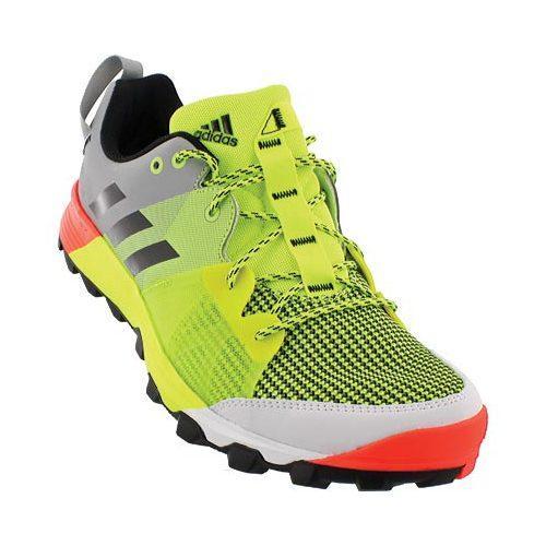 negozio uomini è adidas kanadia 8 tracce scarpa da corsa, solar giallo / nero negozio uomini è adidas kanadia 8 tracce scarpa da corsa, solar giallo / nero