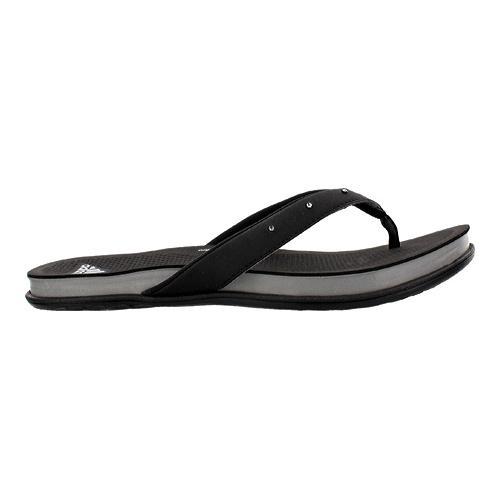 adidas cloud flip flops