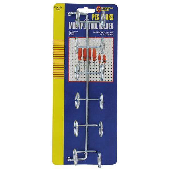 Convenience Concepts SC23 8" Pegboard Multiple Tool Holder Bed Bath