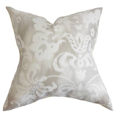 Ashira Floral Euro Sham Neutral