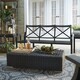 Shop Matira Metal Outdoor Modern Cushioned Sofa iNSPIRE Q Oasis - Free ...