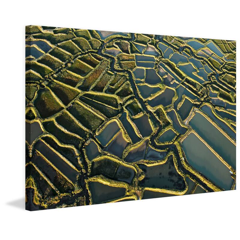 Marmont Hill - 'Waterways' Painting Print on Wrapped Canvas - Multi-Color