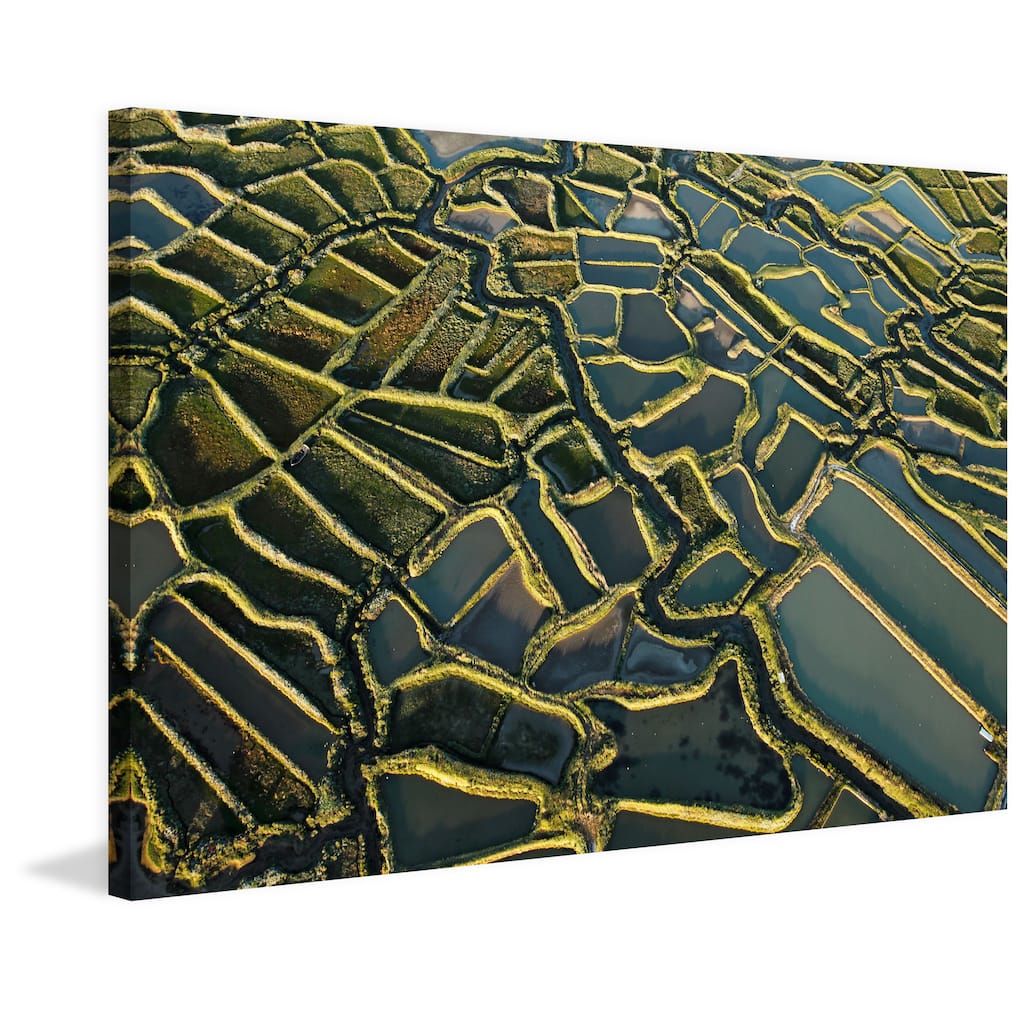 Marmont Hill - 'Waterways' Painting Print on Wrapped Canvas - Multi-Color
