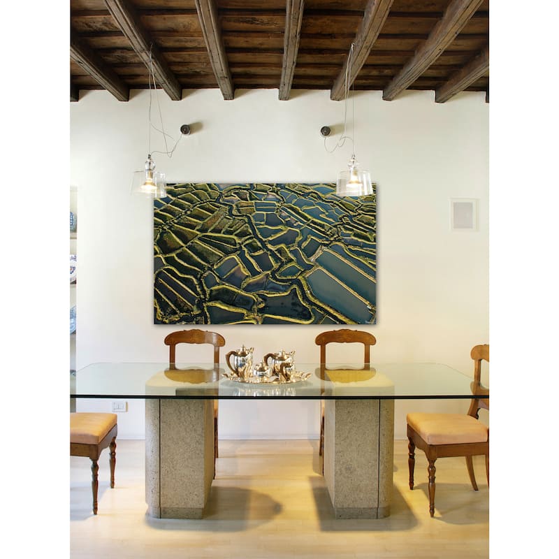 Marmont Hill - 'Waterways' Painting Print on Wrapped Canvas - Multi-Color
