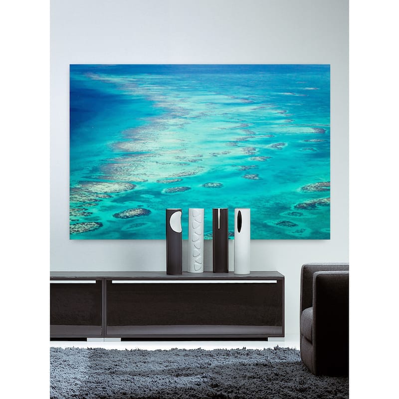 Marmont Hill - 'Ocean Rocks' Painting Print on Wrapped Canvas - Multi-Color