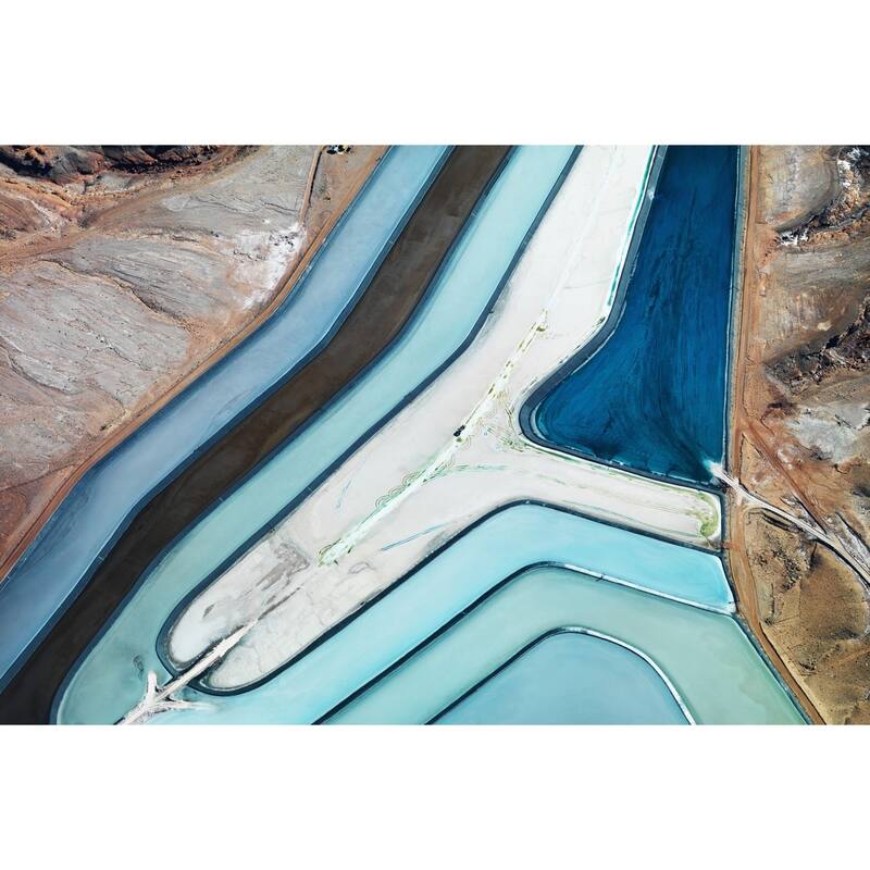 Marmont Hill - 'Winding River' Painting Print on Wrapped Canvas - Multi-Color
