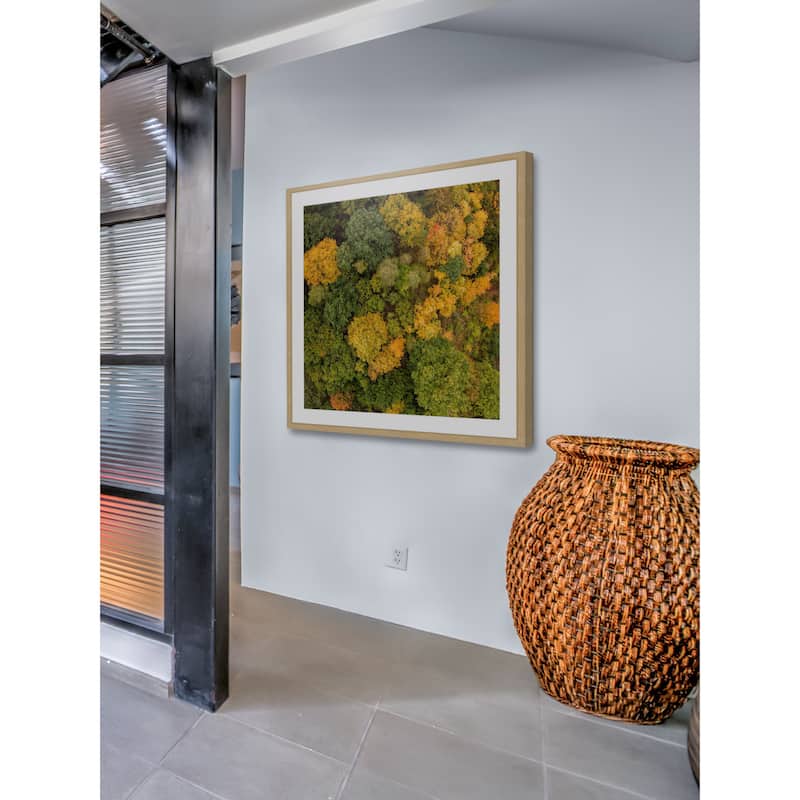 Marmont Hill - 'Bush Bunch' by Karolis Janulis Framed Painting Print - Multi-Color