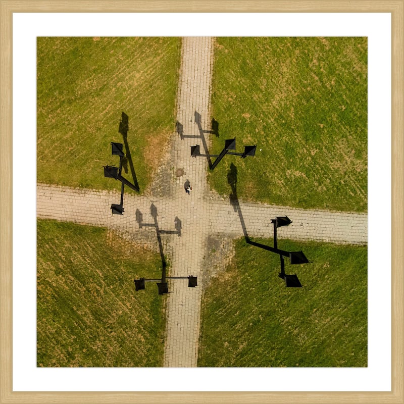 Marmont Hill - 'Weather Vanes' by Karolis Janulis Framed Painting Print - Multi-Color