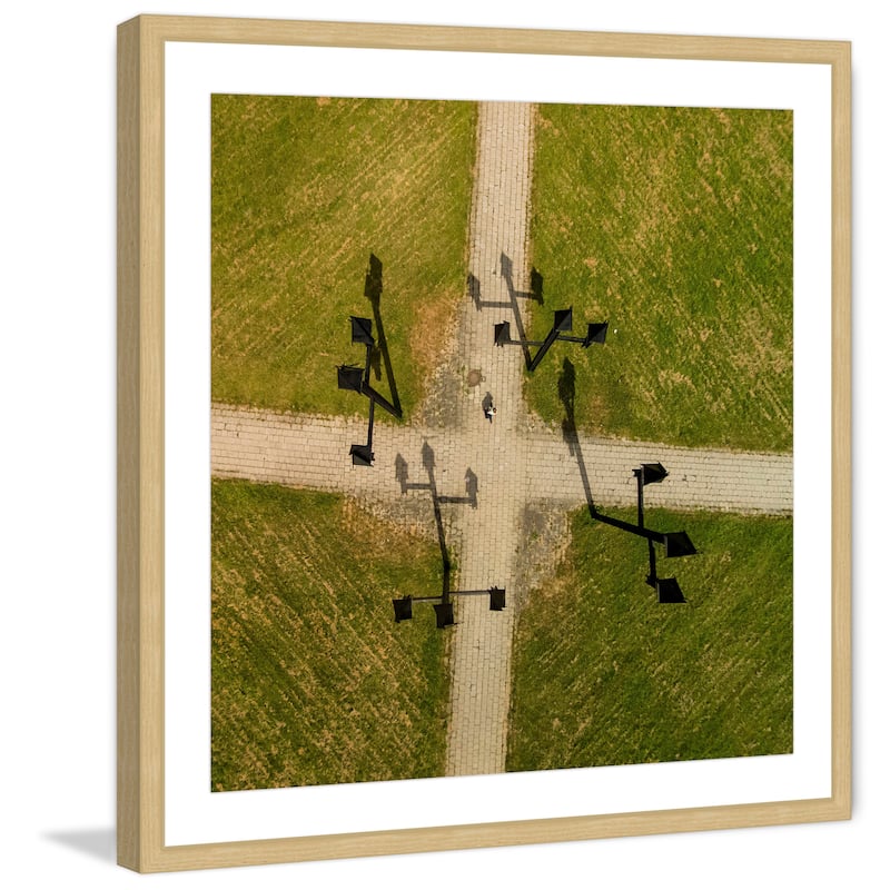 Marmont Hill - 'Weather Vanes' by Karolis Janulis Framed Painting Print - Multi-Color
